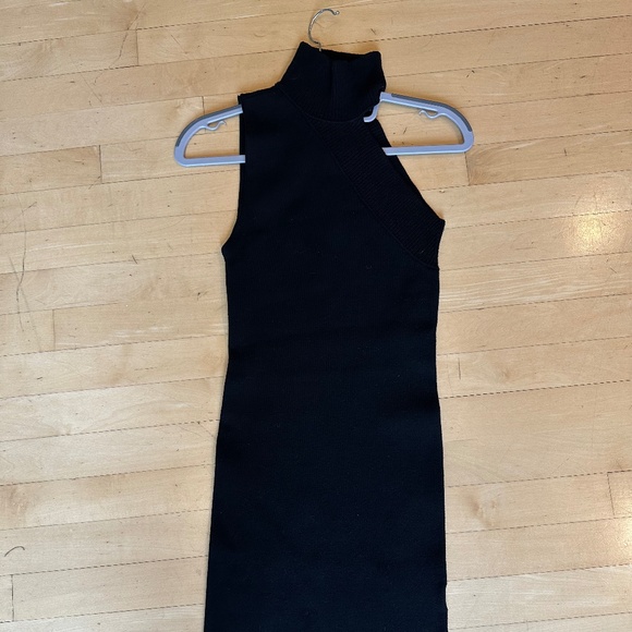 Alice + Olivia KiKi one shoulder knit dress, XS,N - Picture 4 of 6